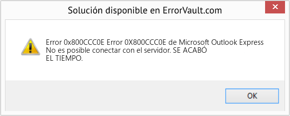 Fix Error 0X800CCC0E de Microsoft Outlook Express (Error Code 0x800CCC0E)