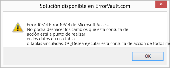Descargar la herramienta de reparación de errores <?php echo $number; ?> (Error 10514 de Microsoft Access) Fix Error 10514 de Microsoft Access (Error Code 10514)