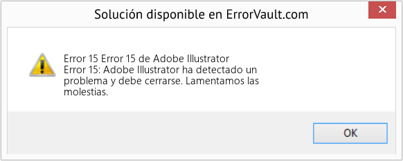 Fix Error 15 de Adobe Illustrator (Error Code 15)
