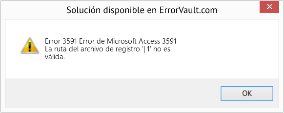 Descargar la herramienta de reparación de errores <?php echo $number; ?> (Error de Microsoft Access 3591) Fix Error de Microsoft Access 3591 (Error Code 3591)