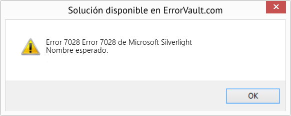 Fix Error 7028 de Microsoft Silverlight (Error Code 7028)