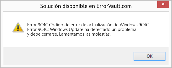 Fix Código de error de actualización de Windows 9C4C (Error Code 9C4C)