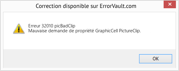 Fix picBadClip (Error Erreur 32010)