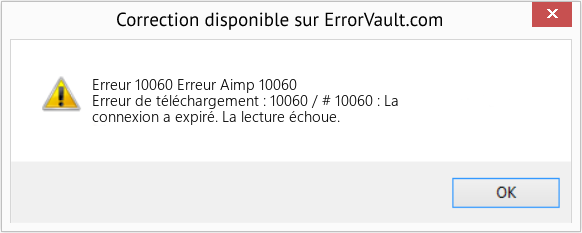 Fix Erreur Aimp 10060 (Error Erreur 10060)
