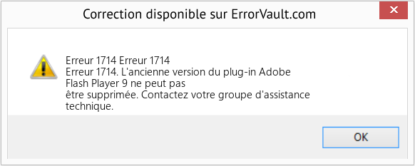 Fix Erreur 1714 (Error Erreur 1714)