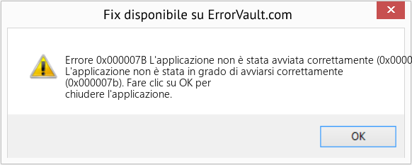 Fix L'applicazione non è stata avviata correttamente (0x000007b) (Error Codee 0x000007B)