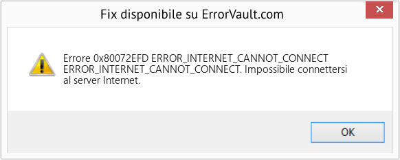 Fix ERROR_INTERNET_CANNOT_CONNECT (Error Codee 0x80072EFD)