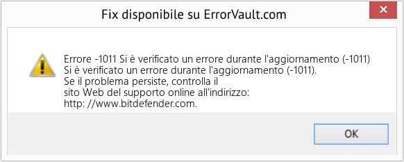 Fix Si è verificato un errore durante l'aggiornamento (-1011) (Error Codee -1011)