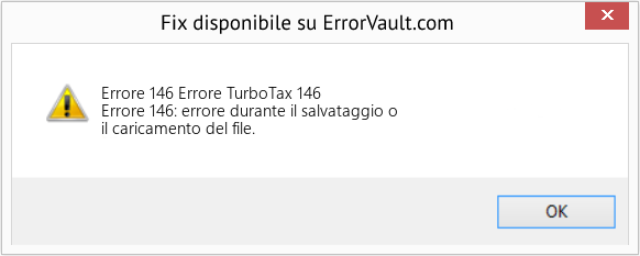 Fix Errore TurboTax 146 (Error Codee 146)