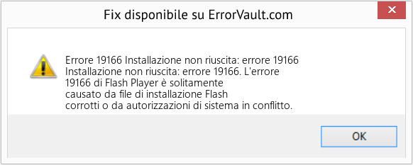 Download Error <?php echo $number; ?> (Installazione non riuscita: errore 19166) Repair Tool Fix Installazione non riuscita: errore 19166 (Error Codee 19166)