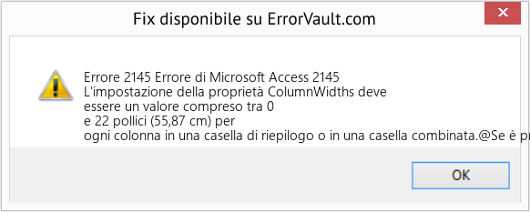 Download Error <?php echo $number; ?> (Errore di Microsoft Access 2145) Repair Tool Fix Errore di Microsoft Access 2145 (Error Codee 2145)