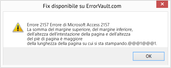 Download Error <?php echo $number; ?> (Errore di Microsoft Access 2157) Repair Tool Fix Errore di Microsoft Access 2157 (Error Codee 2157)