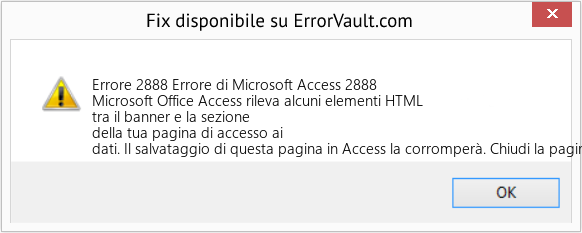 Download Error <?php echo $number; ?> (Errore di Microsoft Access 2888) Repair Tool Fix Errore di Microsoft Access 2888 (Error Codee 2888)