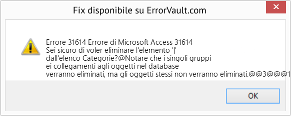 Download Error <?php echo $number; ?> (Errore di Microsoft Access 31614) Repair Tool Fix Errore di Microsoft Access 31614 (Error Codee 31614)