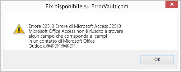 Fix Errore di Microsoft Access 32510 (Error Codee 32510)