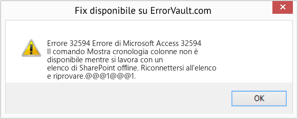 Download Error <?php echo $number; ?> (Errore di Microsoft Access 32594) Repair Tool Fix Errore di Microsoft Access 32594 (Error Codee 32594)