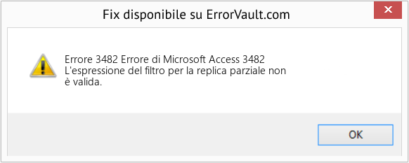 Download Error <?php echo $number; ?> (Errore di Microsoft Access 3482) Repair Tool Fix Errore di Microsoft Access 3482 (Error Codee 3482)