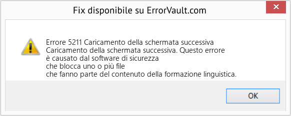 Download Error <?php echo $number; ?> (Caricamento della schermata successiva) Repair Tool Fix Caricamento della schermata successiva (Error Codee 5211)