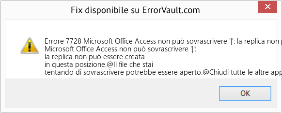 Fix Microsoft Office Access non può sovrascrivere '|': la replica non può essere creata in questa posizione (Error Codee 7728)