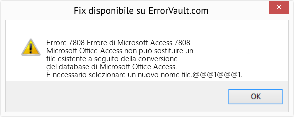 Download Error <?php echo $number; ?> (Errore di Microsoft Access 7808) Repair Tool Fix Errore di Microsoft Access 7808 (Error Codee 7808)