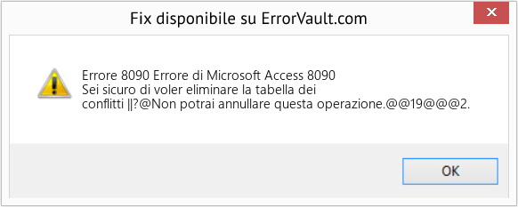 Fix Errore di Microsoft Access 8090 (Error Codee 8090)