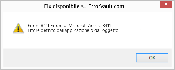 Fix Errore di Microsoft Access 8411 (Error Codee 8411)