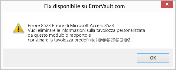 Fix Errore di Microsoft Access 8523 (Error Codee 8523)