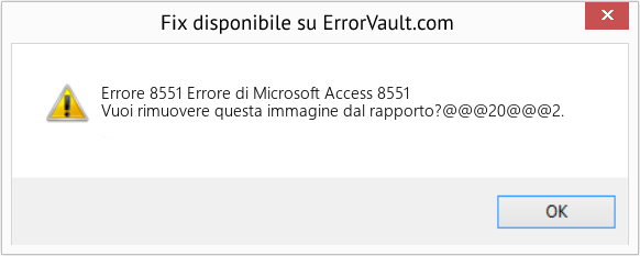 Fix Errore di Microsoft Access 8551 (Error Codee 8551)