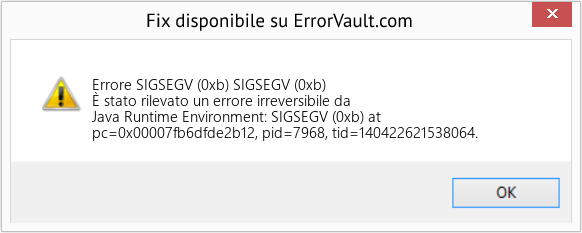 Fix SIGSEGV (0xb) (Error Codee SIGSEGV (0xb))