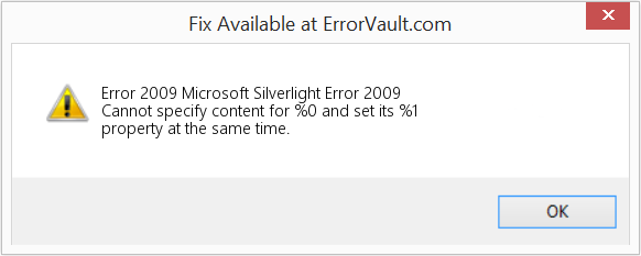다운로드 오류 <?php echo $number; ?> (Microsoft Silverlight 오류 2009) 복구 도구 Microsoft Silverlight 오류 2009 수정(오류 오류 2009)