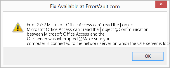 다운로드 오류 <?php echo $number; ?> (Microsoft Office Access에서 읽을 수 없습니다 | 물체) 복구 도구 Microsoft Office Access에서 읽을 수 없습니다 | 물체 수정(오류 오류 2732)