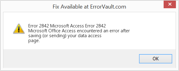 다운로드 오류 <?php echo $number; ?> (Microsoft 액세스 오류 2842) 복구 도구 Microsoft 액세스 오류 2842 수정(오류 오류 2842)