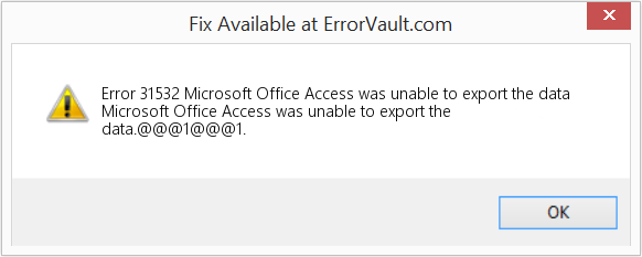 다운로드 오류 <?php echo $number; ?> (Microsoft Office Access에서 데이터를 내보낼 수 없습니다.) 복구 도구 Microsoft Office Access에서 데이터를 내보낼 수 없습니다. 수정(오류 오류 31532)