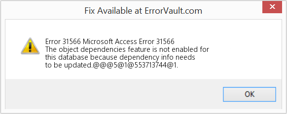 다운로드 오류 <?php echo $number; ?> (Microsoft 액세스 오류 31566) 복구 도구 Microsoft 액세스 오류 31566 수정(오류 오류 31566)
