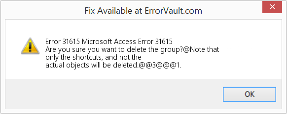 다운로드 오류 <?php echo $number; ?> (Microsoft 액세스 오류 31615) 복구 도구 Microsoft 액세스 오류 31615 수정(오류 오류 31615)