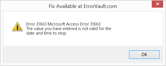 다운로드 오류 <?php echo $number; ?> (Microsoft 액세스 오류 31663) 복구 도구 Microsoft 액세스 오류 31663 수정(오류 오류 31663)