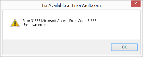 다운로드 오류 <?php echo $number; ?> (Microsoft 액세스 오류 코드 31665) 복구 도구 Microsoft 액세스 오류 코드 31665 수정(오류 오류 31665)