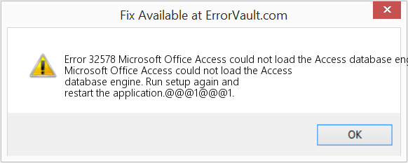 다운로드 오류 <?php echo $number; ?> (Microsoft Office Access에서 Access 데이터베이스 엔진을 로드할 수 없습니다.) 복구 도구 Microsoft Office Access에서 Access 데이터베이스 엔진을 로드할 수 없습니다. 수정(오류 오류 32578)