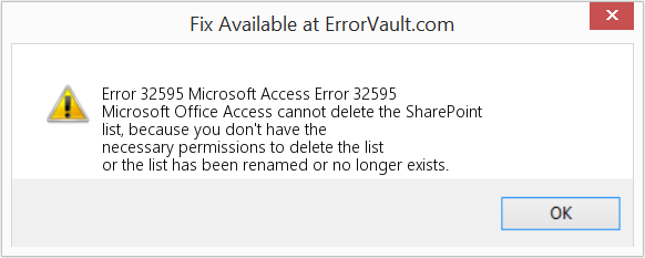 다운로드 오류 <?php echo $number; ?> (Microsoft 액세스 오류 32595) 복구 도구 Microsoft 액세스 오류 32595 수정(오류 오류 32595)