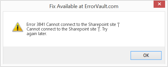 다운로드 오류 <?php echo $number; ?> (Sharepoint 사이트 '|'에 연결할 수 없습니다.) 복구 도구 Sharepoint 사이트 '|'에 연결할 수 없습니다. 수정(오류 오류 3841)