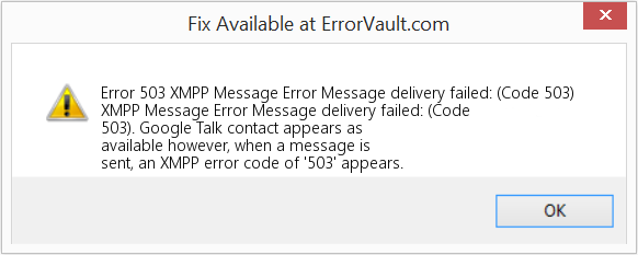 다운로드 오류 <?php echo $number; ?> (XMPP 메시지 오류 메시지 배달 실패: (코드 503)) 복구 도구 XMPP 메시지 오류 메시지 배달 실패: (코드 503) 수정(오류 오류 503)