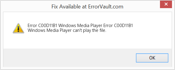 다운로드 오류 <?php echo $number; ?> (Windows Media Player 오류 C00D11B1) 복구 도구 Windows Media Player 오류 C00D11B1 수정(오류 오류 C00D11B1)