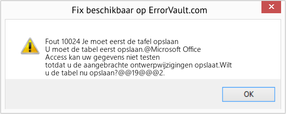 Download Fout <?php echo $nummer; ?> (Je moet eerst de tafel opslaan) Reparatie Tool Fix Je moet eerst de tafel opslaan (Fout Fout 10024)