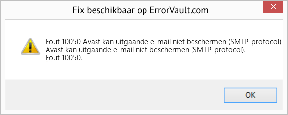 Fix Avast kan uitgaande e-mail niet beschermen (SMTP-protocol) (Fout Fout 10050)