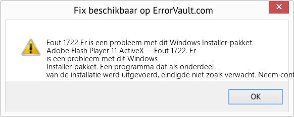 Fix Er is een probleem met dit Windows Installer-pakket (Fout Fout 1722)