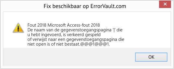 Download Fout <?php echo $nummer; ?> (Microsoft Access-fout 2018) Reparatie Tool Fix Microsoft Access-fout 2018 (Fout Fout 2018)