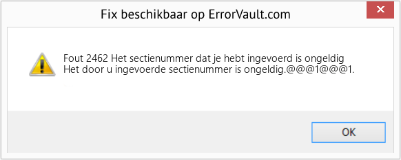 Download Fout <?php echo $nummer; ?> (Het sectienummer dat je hebt ingevoerd is ongeldig) Reparatie Tool Fix Het sectienummer dat je hebt ingevoerd is ongeldig (Fout Fout 2462)