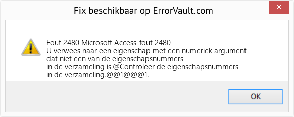 Download Fout <?php echo $nummer; ?> (Microsoft Access-fout 2480) Reparatie Tool Fix Microsoft Access-fout 2480 (Fout Fout 2480)