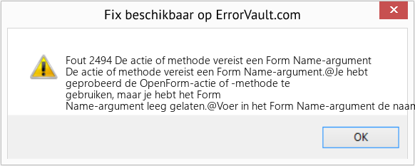 Download Fout <?php echo $nummer; ?> (De actie of methode vereist een Form Name-argument) Reparatie Tool Fix De actie of methode vereist een Form Name-argument (Fout Fout 2494)