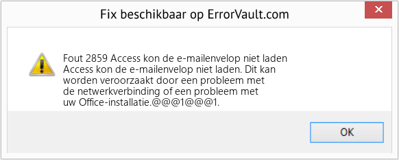 Download Fout <?php echo $nummer; ?> (Access kon de e-mailenvelop niet laden) Reparatie Tool Fix Access kon de e-mailenvelop niet laden (Fout Fout 2859)